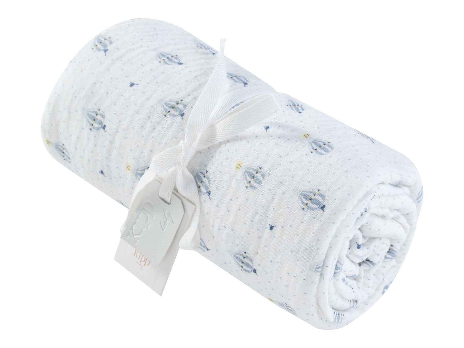 KIPP Collection Swaddle Blanket With Balloon Print For Babies