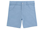 Polished Cotton Shorts SS26 - Light Blue - Shorts, Textile, Active Shorts, Bermuda shorts, Boardshorts | Everetts Place