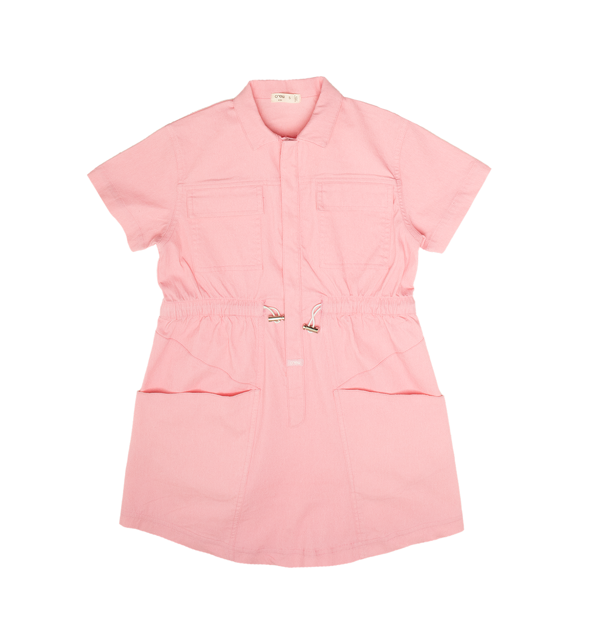 Riley Dress - Pink - Sleeve, Collar, Fashion, Textile, Dress | Everetts Place