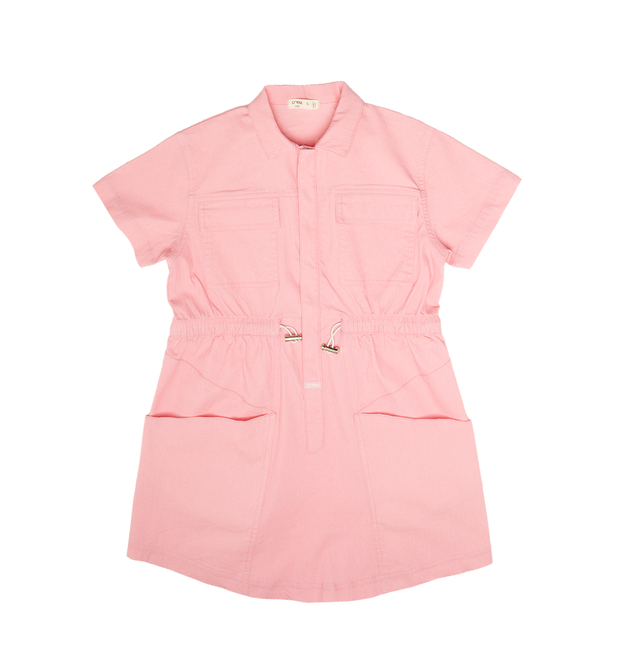 Crew Kids NY Dress With Drawstring Waist For Girls