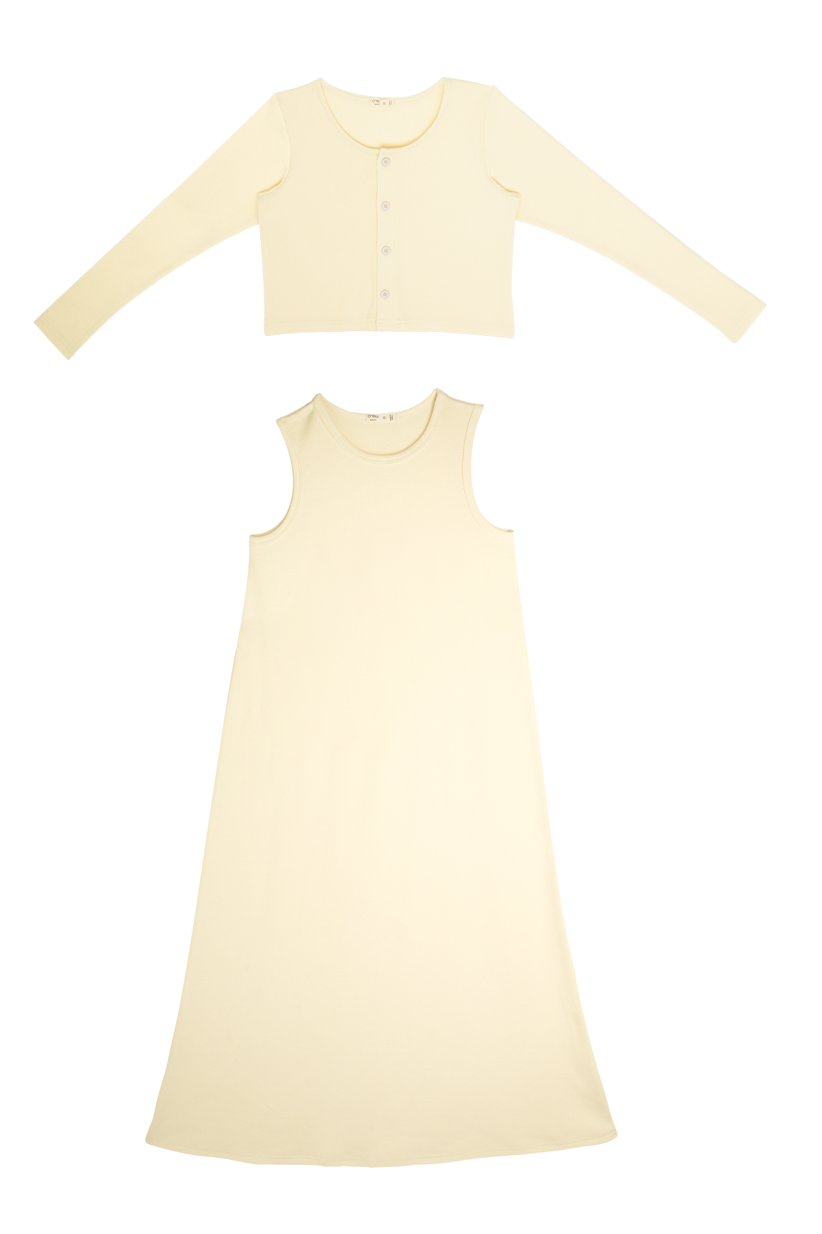 Orly Maxi Set - Natural - Sleeve, Textile, Fashion, One-piece garment, Day Dress | Everetts Place