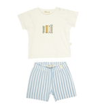 Lynn Skater Set - Sleeve, Baby & Toddler Clothing, Button, Active Shirt, Bermuda shorts | Everetts Place
