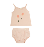 Lisa Racquet Set - Sleeveless shirt, Pink, Undershirt, Baby & Toddler Clothing, Undergarment | Everetts Place