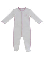 KIPP Collection Ribbed Baby Footie With Color Stitch and Front Patch For Babies by KIPP™ Collection at Everetts Place
