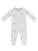 Baby Blocks Footie - White Red - Clothing, Shoe | Everetts Place