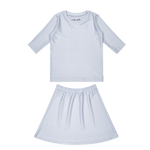 Sorbet Swim Set - Lavender - Sleeve, White, Shoulder, Neck, Textile | Everetts Place