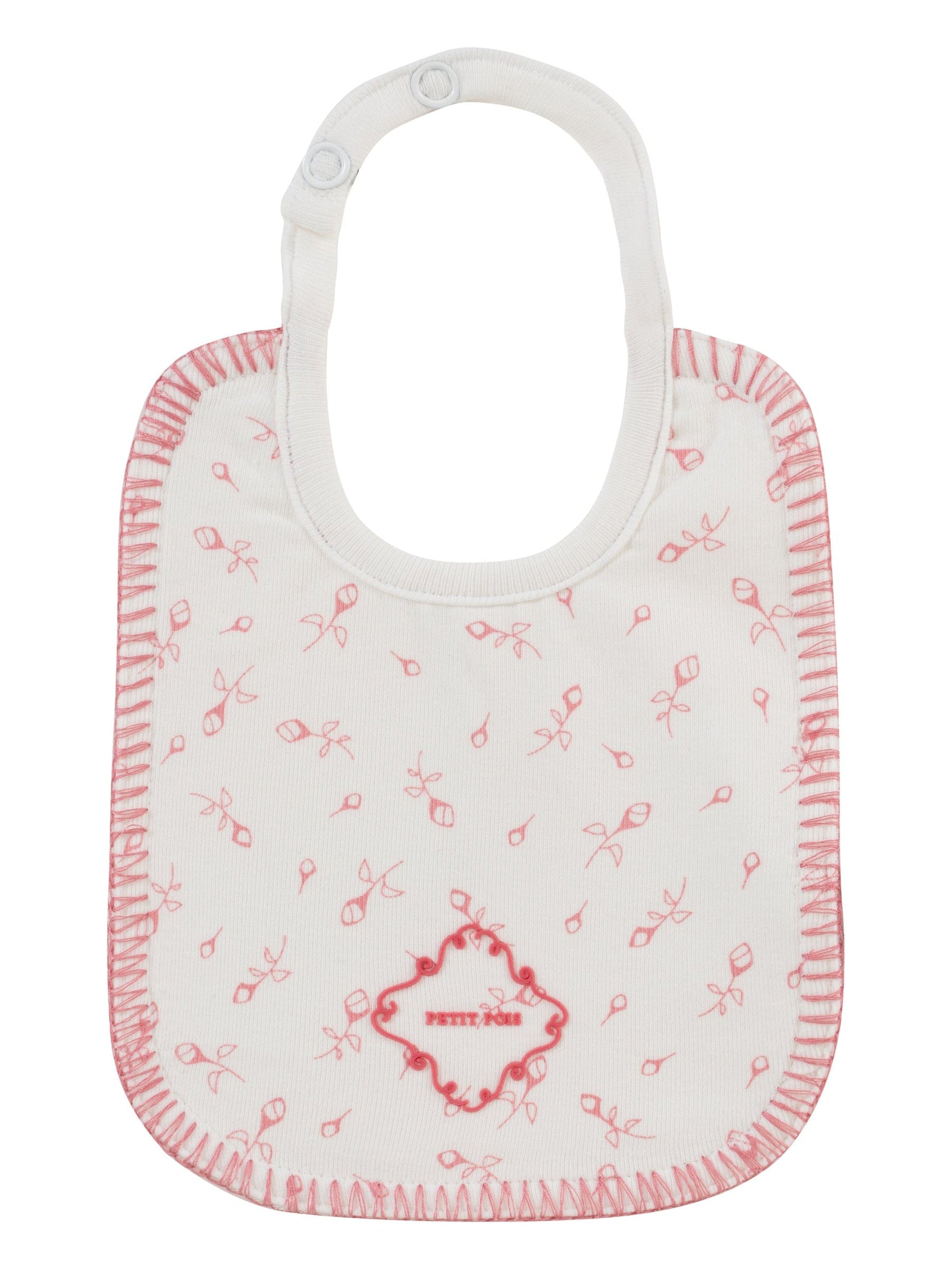 Petit Pois Bib - Pink - Bib, Baby & Toddler Clothing, Clothing | Everetts Place