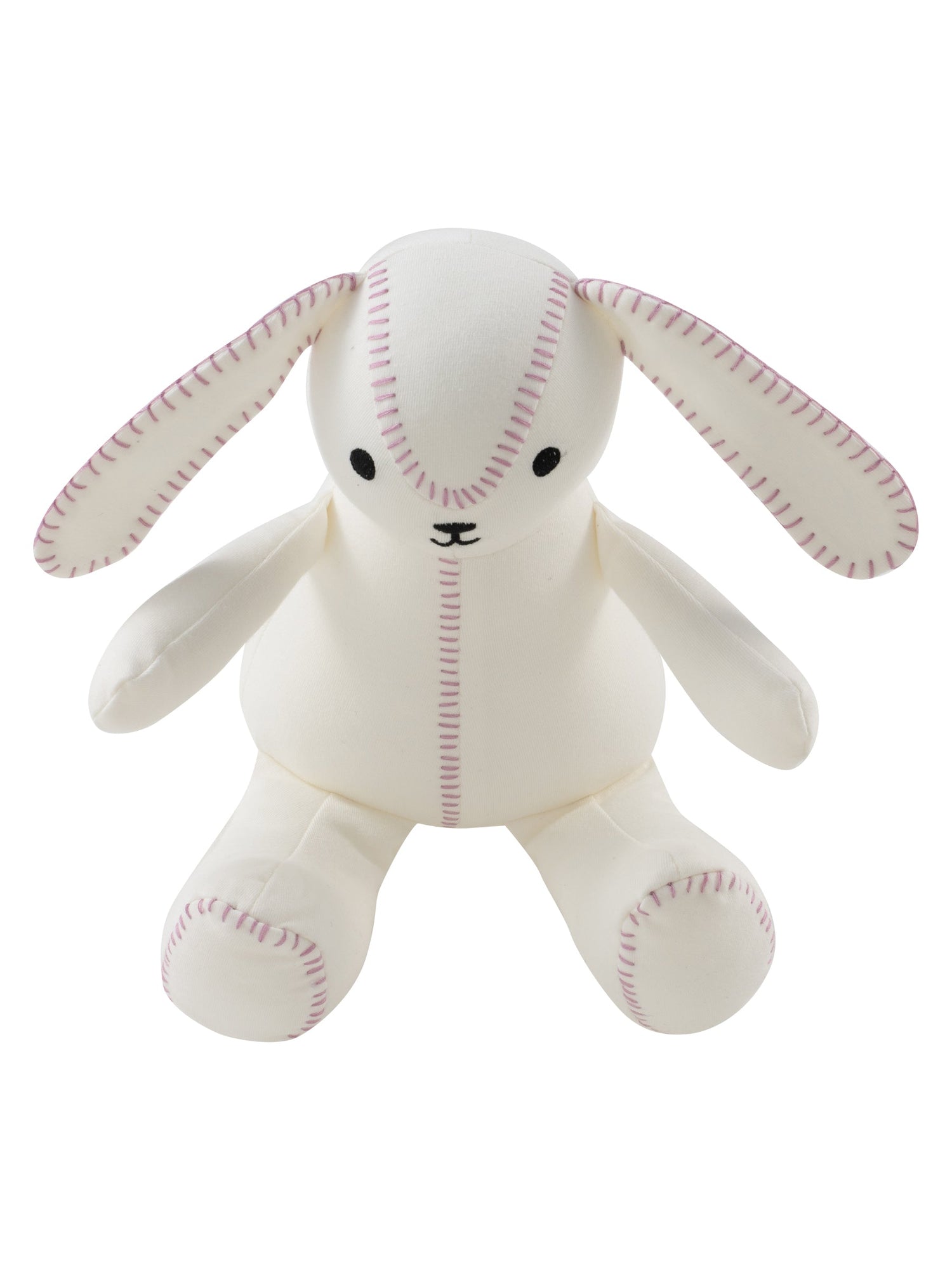 KIPP Collection Plush Bunny Toy With Contrast Stitching For Babies by KIPP™ Collection at Everetts Place