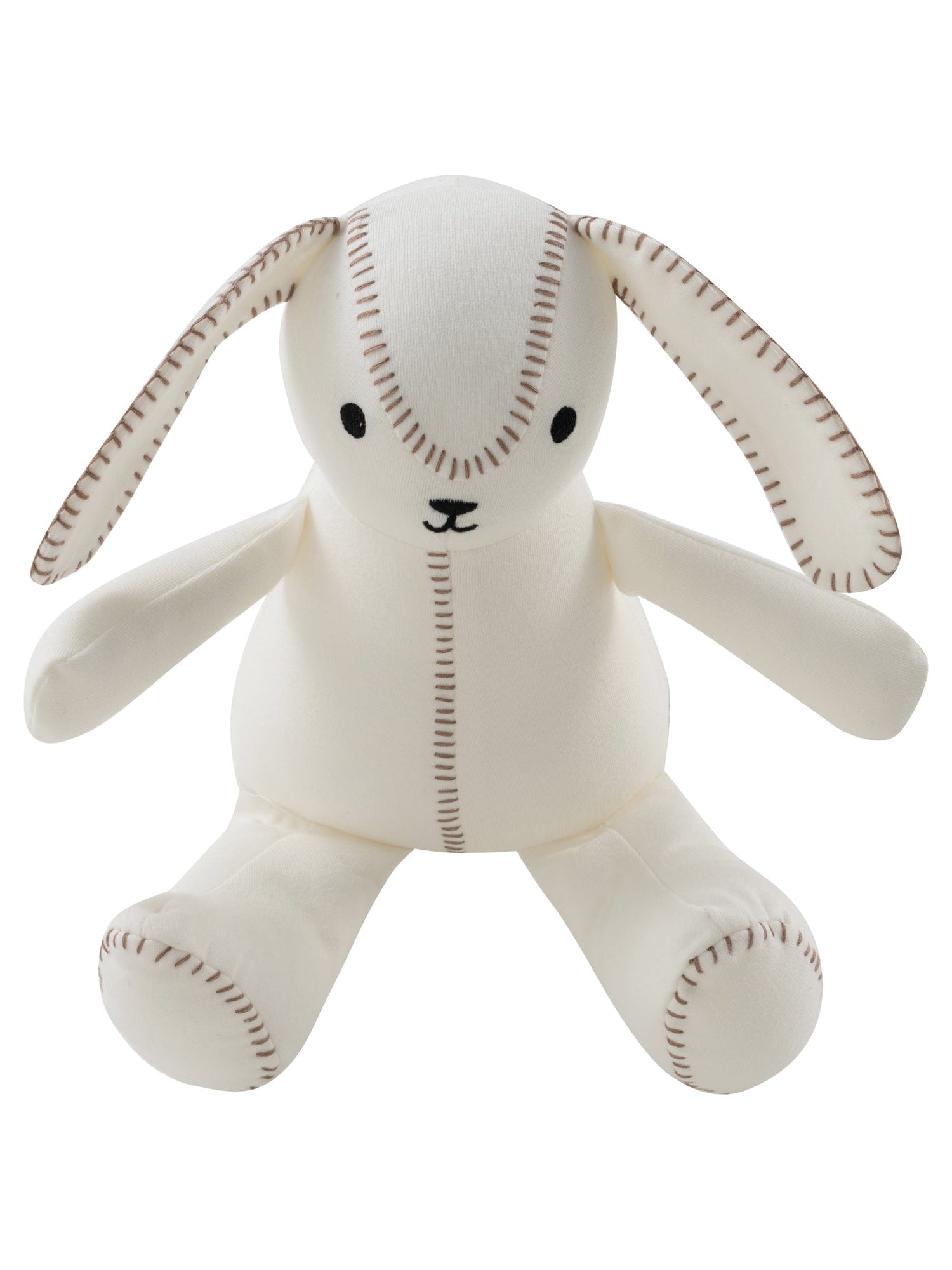 KIPP Collection Plush Bunny With Contrast Stitching For Babies by KIPP™ Collection at Everetts Place