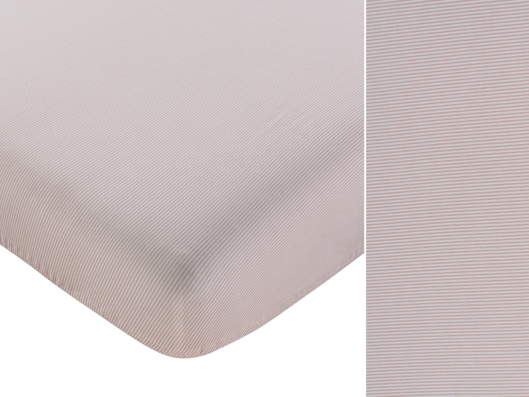 KIPP Collection Porta Crib Sheet With Pinstripe For Nurseries by KIPP™ Collection at Everetts Place