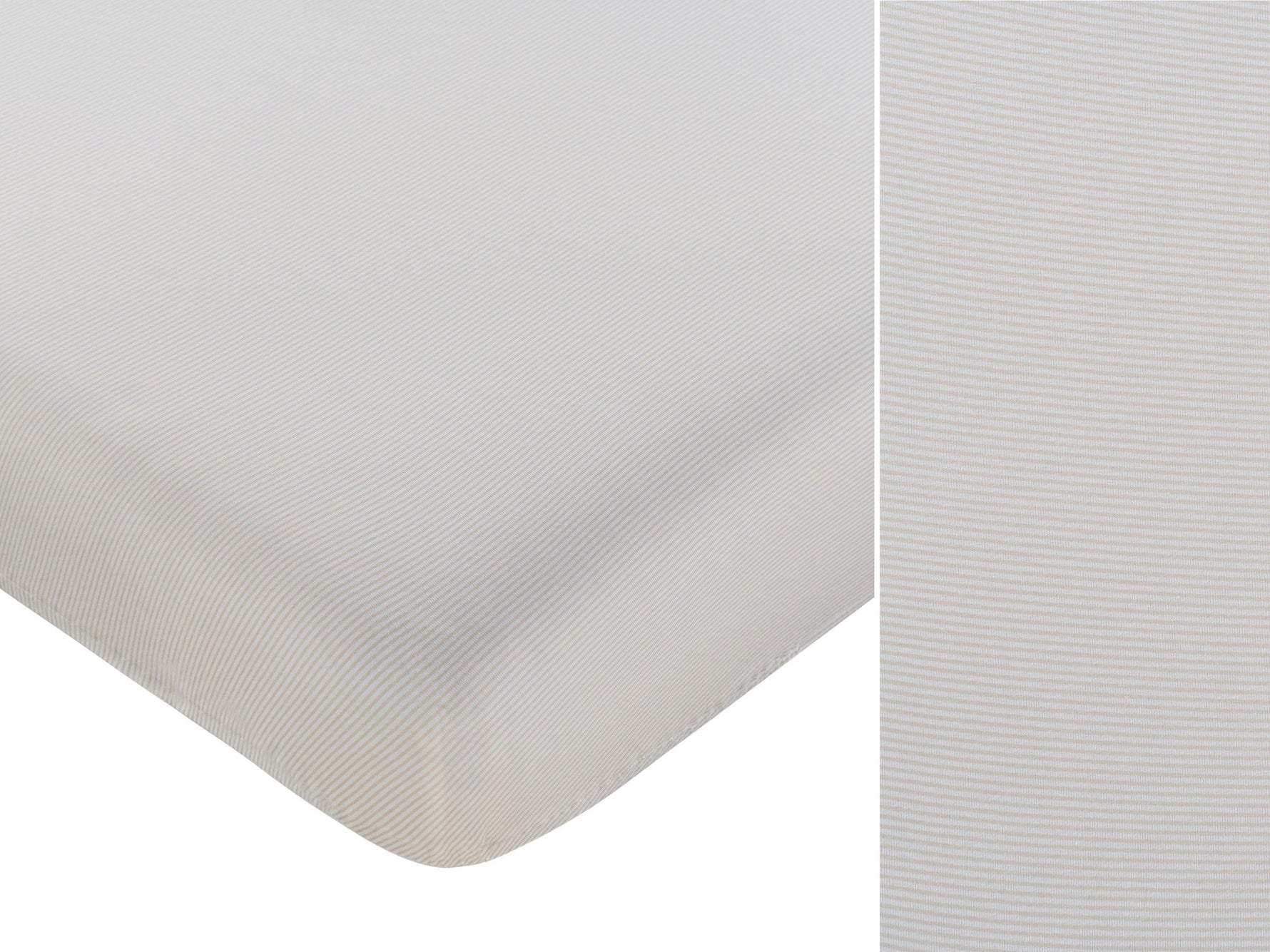 KIPP Collection Fitted Porta Crib Sheet Pinstripe for Baby by KIPP™ Collection at Everetts Place