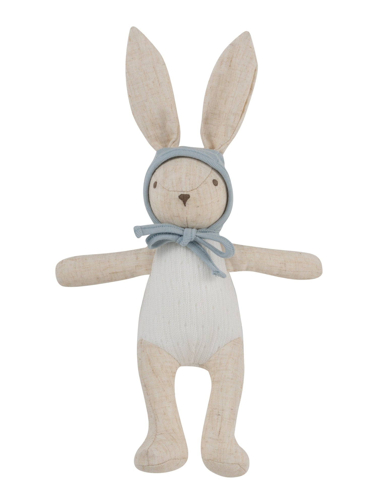 KIPP Collection Bunny Plush Toy With Hat And Tie Detail For Babies by KIPP™ Collection at Everetts Place