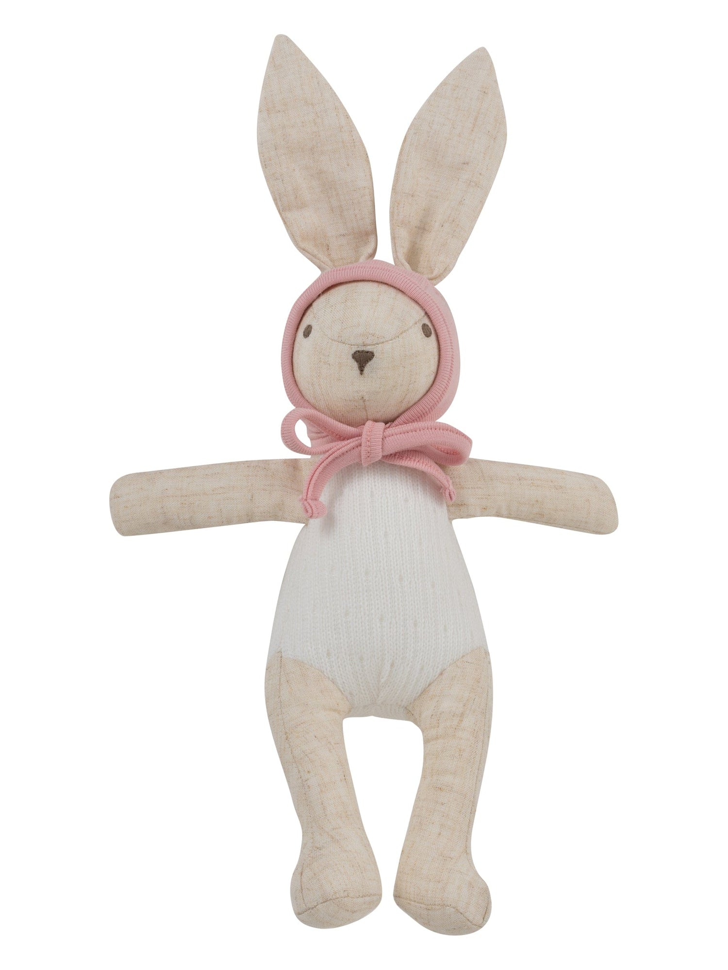 KIPP Collection Plush Bunny Toy with Hat and Tie for Babies by KIPP™ Collection at Everetts Place