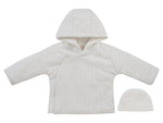 Petit Necessaire Jacket + Hat - White - Child, Hood, Outerwear, Hat | Everetts Place