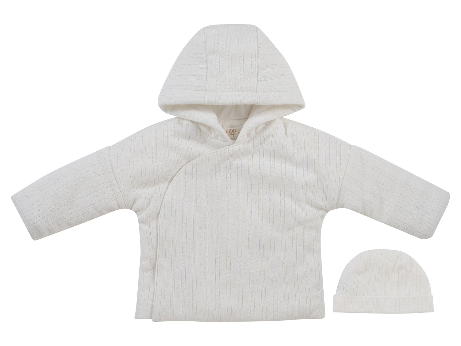 Petit Necessaire Jacket + Hat - White - Child, Hood, Outerwear, Hat | Everetts Place
