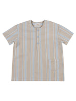 Zachary Shirt - Stone - Sleeve, Button, Active Shirt, Pocket, Bermuda shorts | Everetts Place