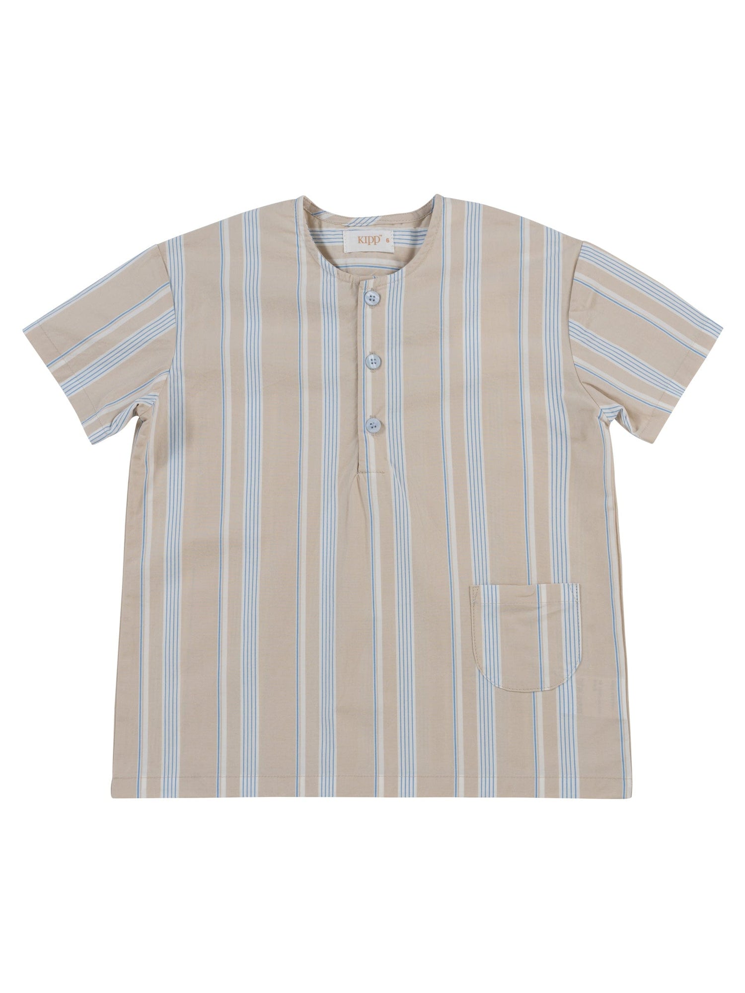 KIPP Collection Shirt Striped Design With Pocket Detail For Casual Wear