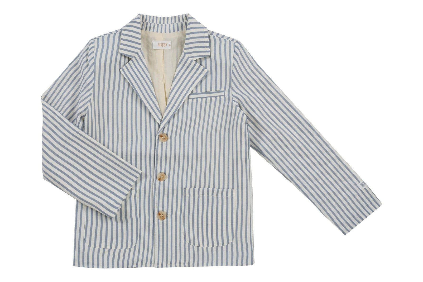 Lenox Blazer - Blue - Sleeve, Collar, Blazer, Button, Outerwear | Everetts Place