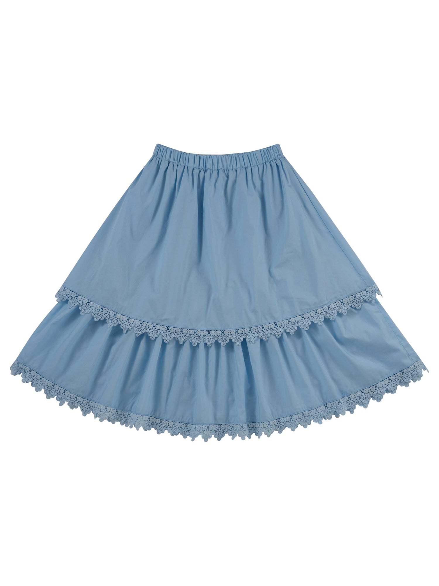 KIPP Collection Skirt Two Tier Lace Detail for Women