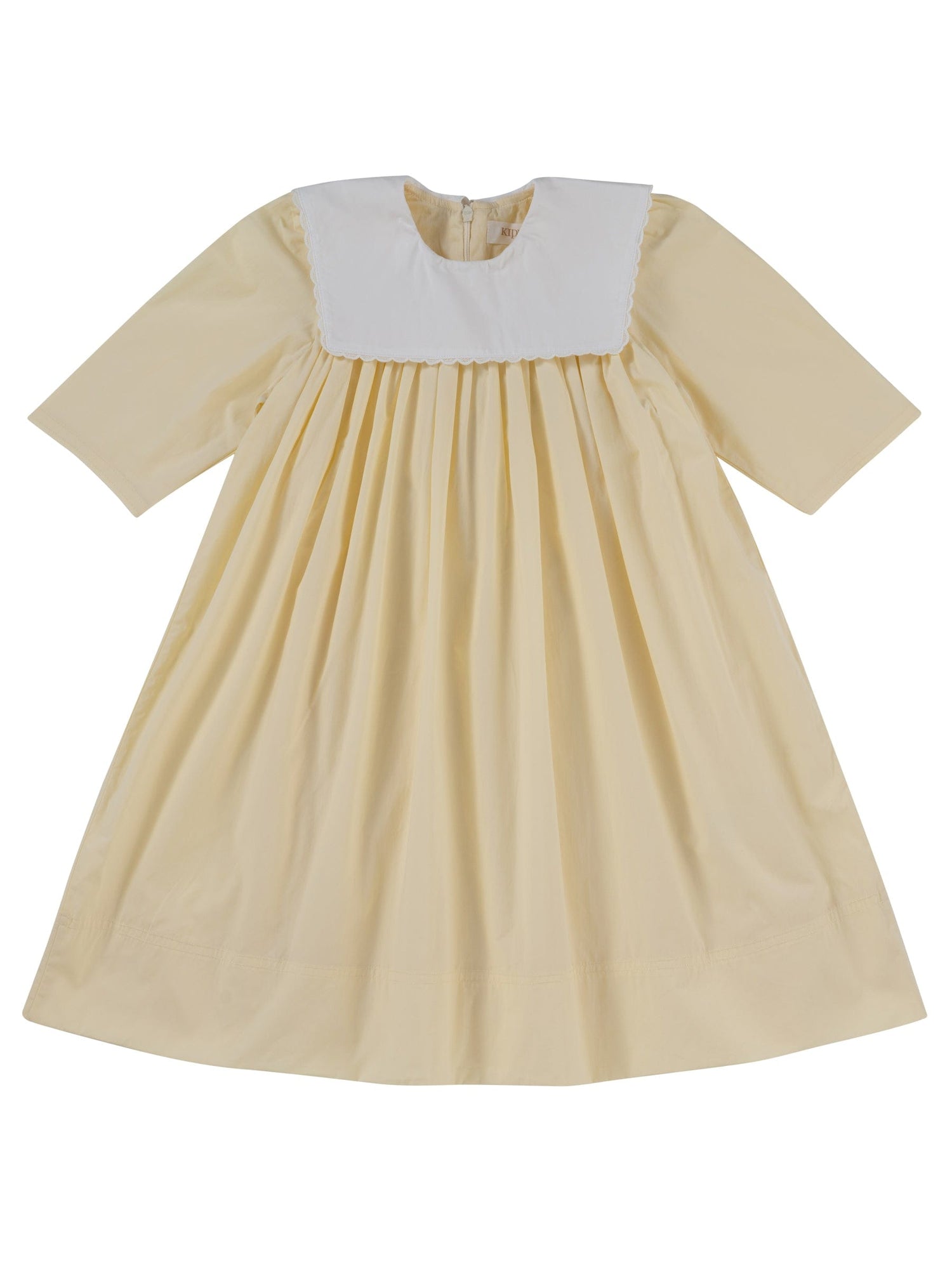 KIPP Collection Dress With Scalloped Sailor Collar For Girls Size Six And Up