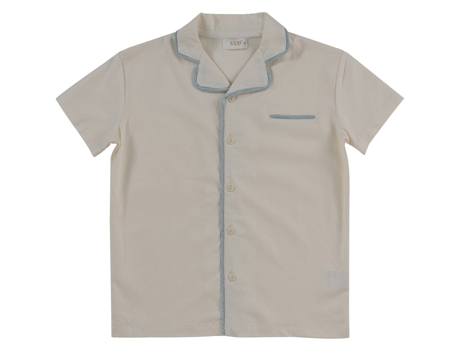 Todd Top - Blue - Sleeve, Collar, Button, Pocket, Waist | Everetts Place