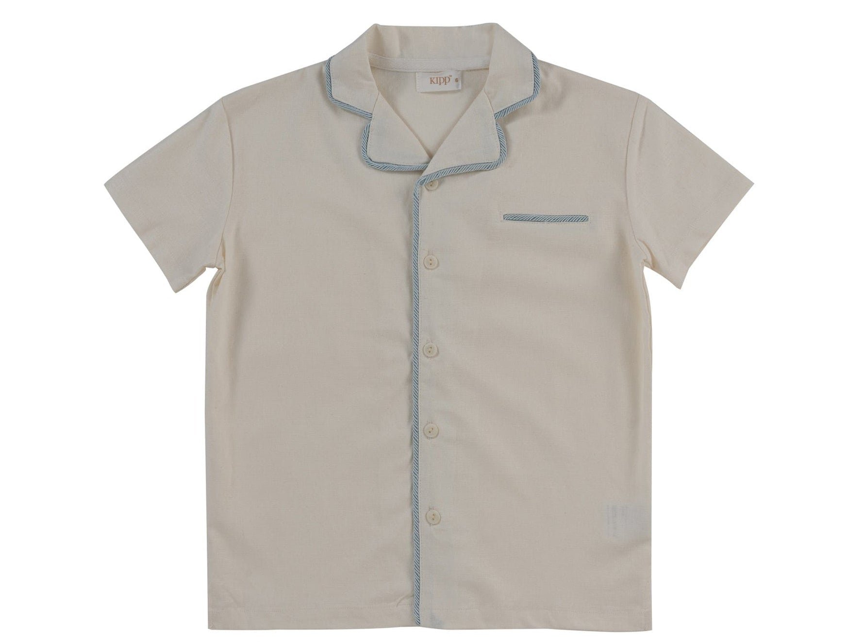 Todd Top - Blue - Sleeve, Collar, Button, Pocket, Waist | Everetts Place
