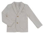 Benny Blazer - White - Button, Child, Happiness, Outerwear | Everetts Place