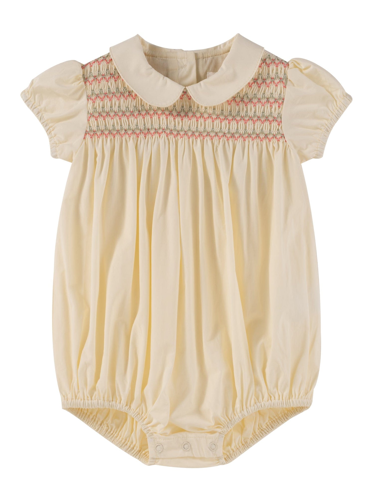 Lorreta Bubble - Natural - Collar, Baby & Toddler Clothing, Pink, One-piece garment, Bow tie | Everetts Place