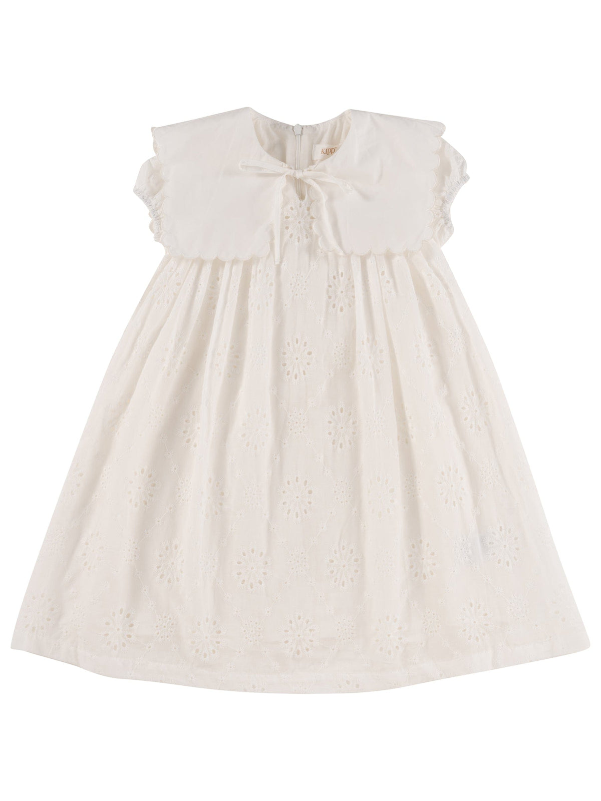 Alice Dress - White - White, Dress, Textile, Baby & Toddler Clothing, One-piece garment | Everetts Place