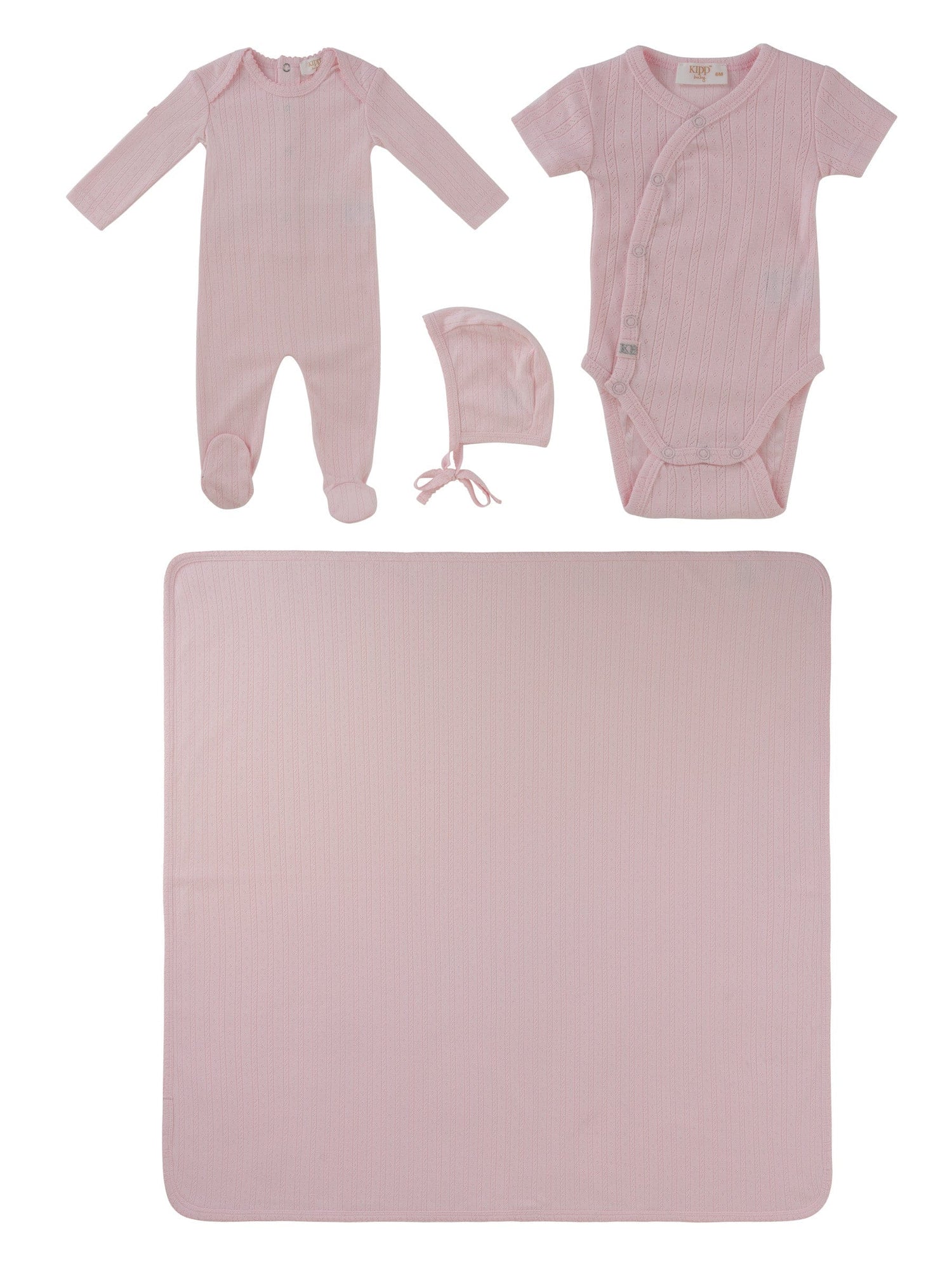KIPP Collection Gift Box Four Piece Baby Essentials For Newborns by KIPP™ Collection at Everetts Place