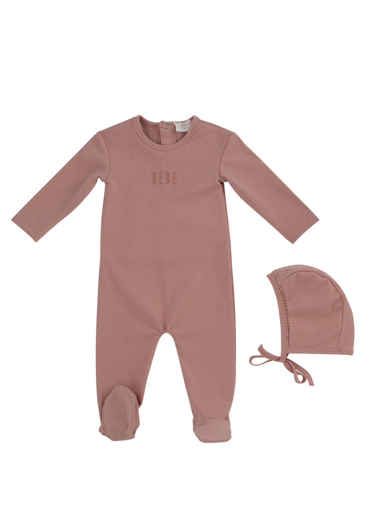Bebe Footie+Hat Set - Pink - Clothing, Hat | Everetts Place