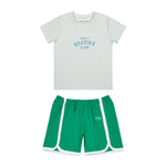 Pier 13 Boy Swim Set - Green - Sleeve, Shorts, Jersey, Bermuda shorts, Active Shorts | Everetts Place