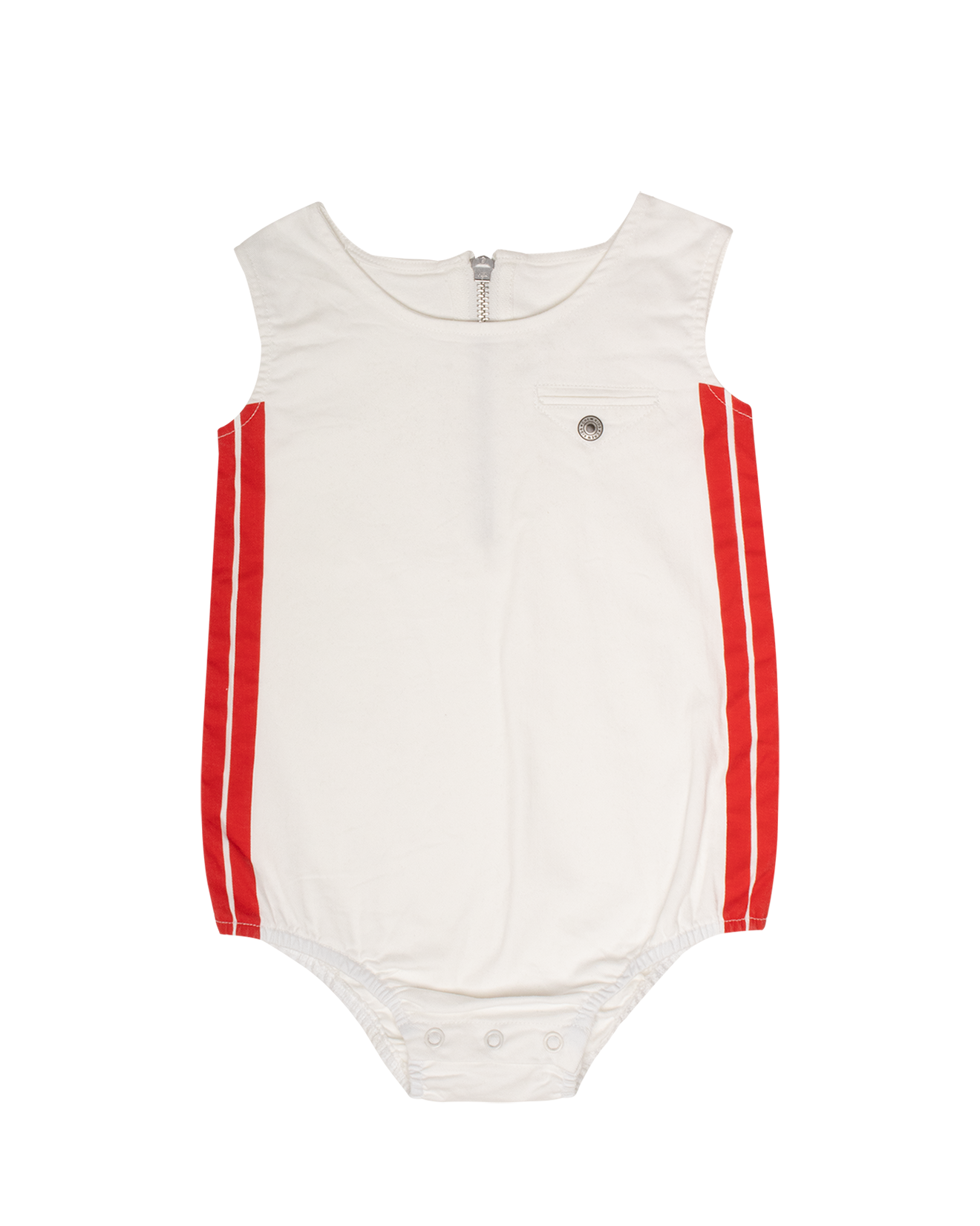 Crew Kids NY Bubble Romper With Snap Closures For Babies