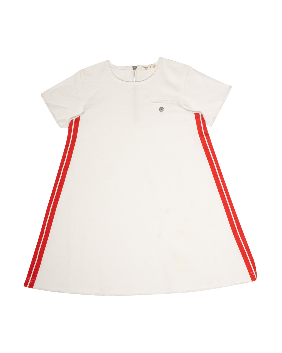 Cynthia Dress - Red - Sleeve, Red, White, Textile, Collar | Everetts Place