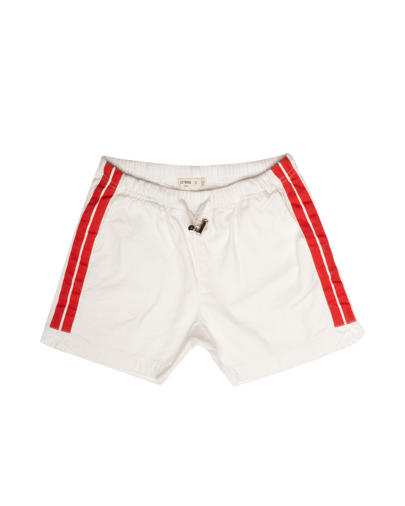 Crew Kids NY Drawstring Shorts With Side Stripe For Kids
