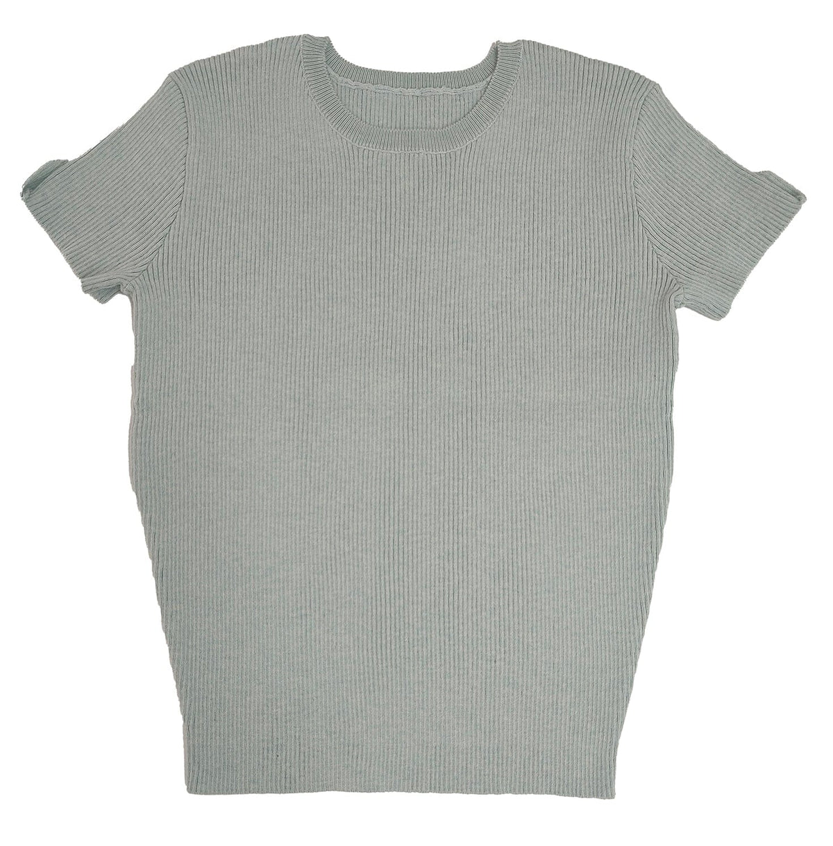 Zachary Knit Sweater - Seafoam - Sleeve, White, Textile, Active Shirt, Grey | Everetts Place