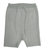 Zachary Knit Shorts - Seafoam - Active Shorts, Grey, Bermuda shorts, Boardshorts, Trunks | Everetts Place