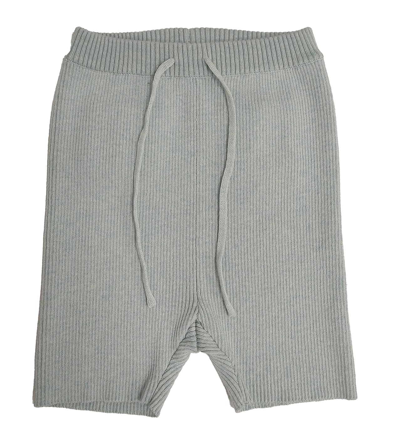 KIPP Collection Knit Shorts with Drawstring in Seafoam for Everyday Casual Wear