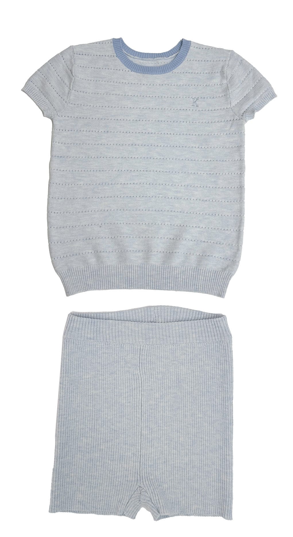 Luke Knit Set - Blue - Sleeve, Baby & Toddler Clothing, White, Textile, Fashion | Everetts Place