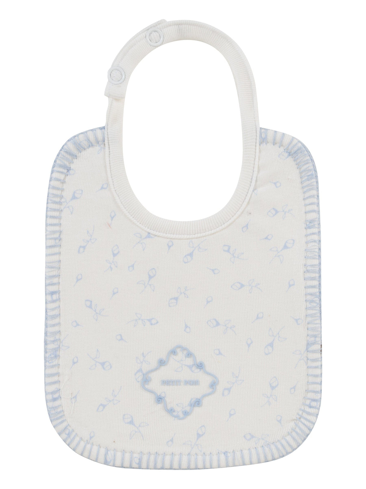 Petit Pois Bib - Light Blue - Bib, Baby & Toddler Clothing, Clothing | Everetts Place