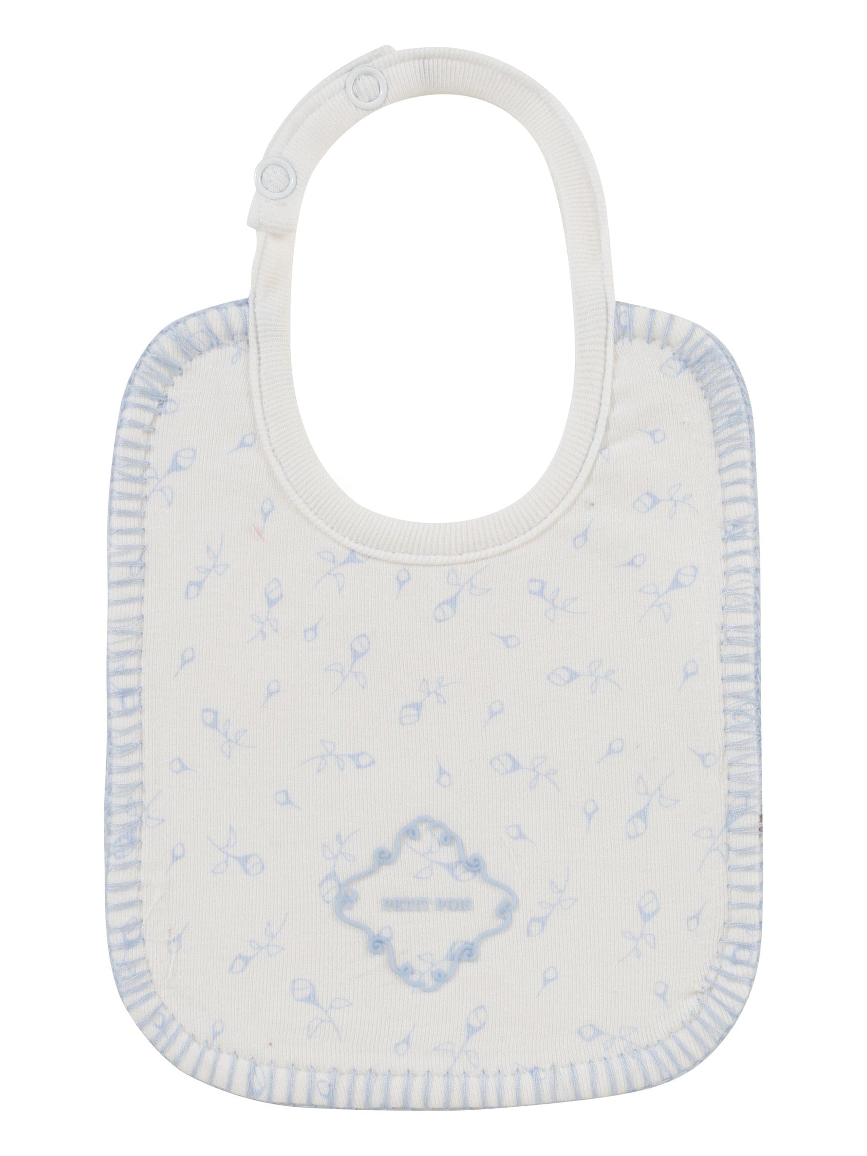 Petit Pois Bib - Light Blue - Bib, Baby & Toddler Clothing, Clothing | Everetts Place