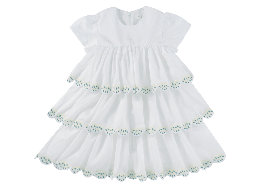 Gracie Dress - Yellow - White, Baby & Toddler Clothing, Ruffle, Embellishment, Day Dress | Everetts Place