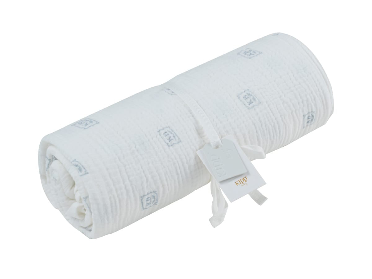 KB Logo Swaddle - Blue by KIPP™ Collection