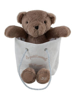 Petit Ours Teddy in a Bag - Stone by KIPP™ Collection
