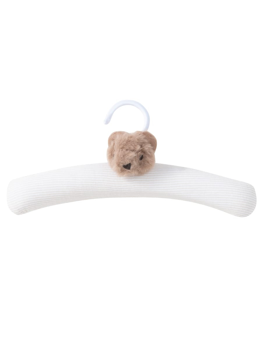 Petit Ours Padded Hanger - Stone by KIPP™ Collection
