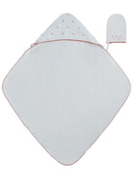 Petits Amis Towel & Mitt Set - Red by KIPP™ Collection