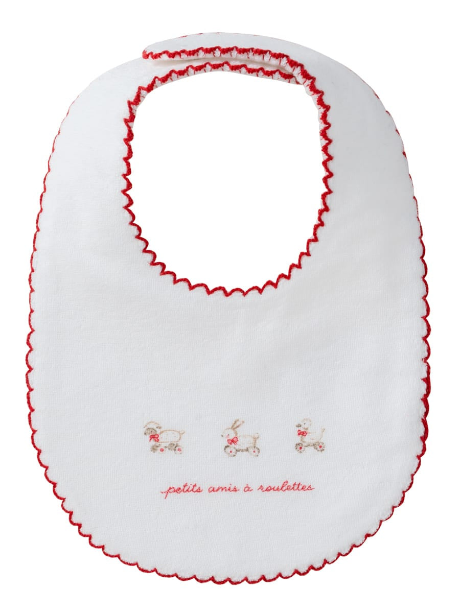 Petits Amis Terry Bib - Red by KIPP™ Collection