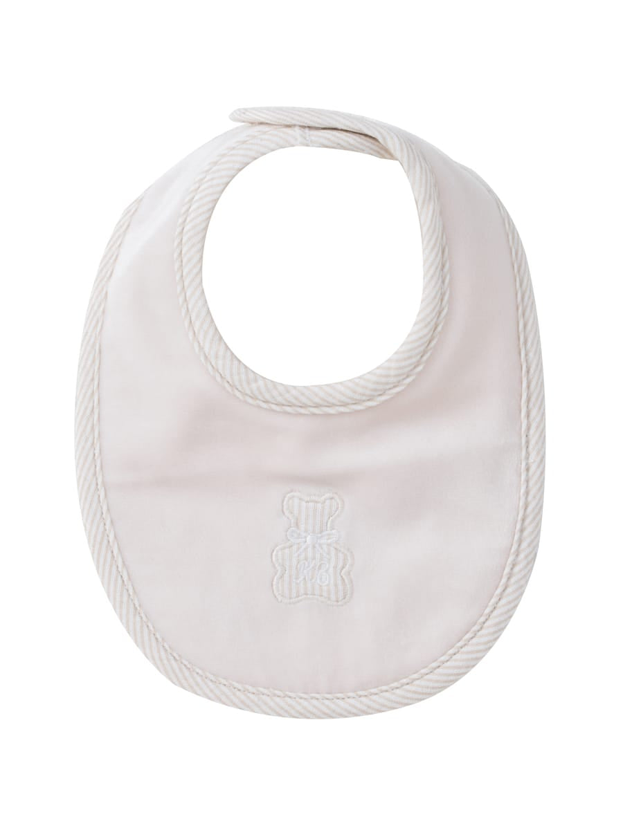 Petit Ours Bib - Stone by KIPP™ Collection