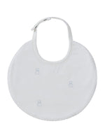 Petit Ours Pattern Bib - Blue by KIPP™ Collection