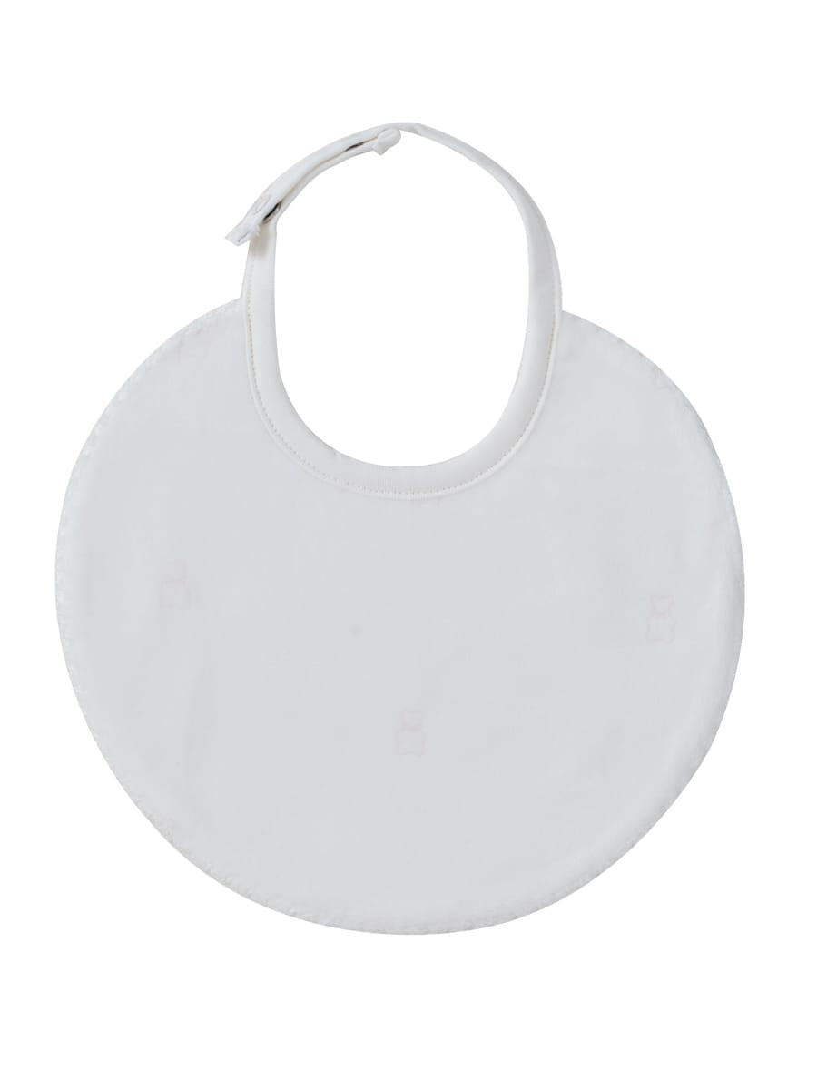 Petit Ours Pattern Bib - Pink by KIPP™ Collection